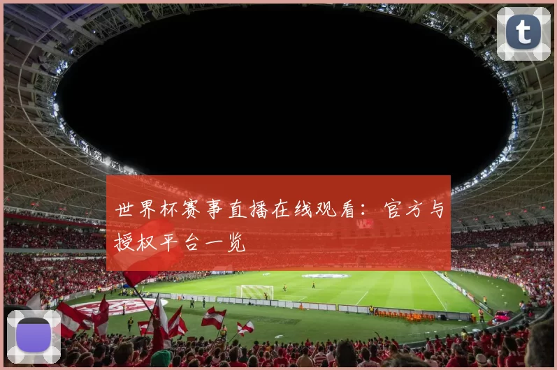 世界杯赛事直播在线观看:官方与授权平台一览