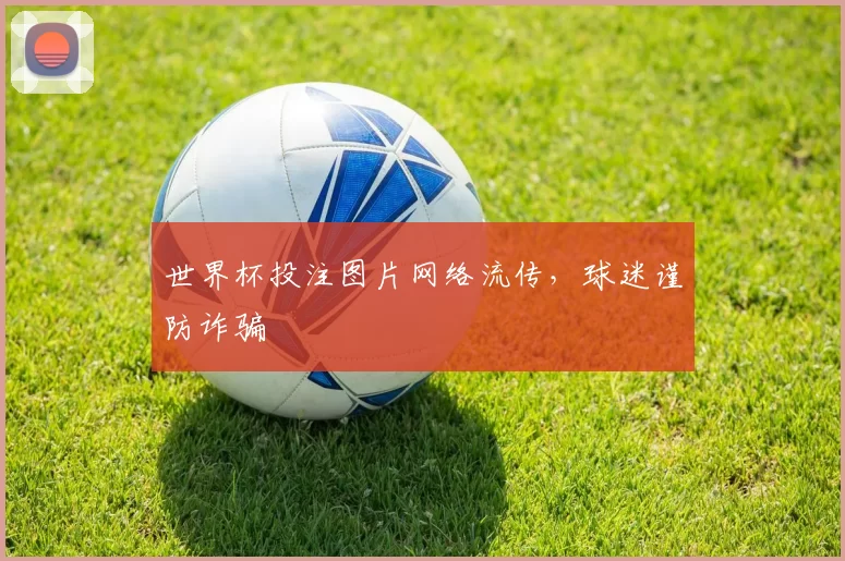世界杯投注图片网络流传，球迷谨防诈骗