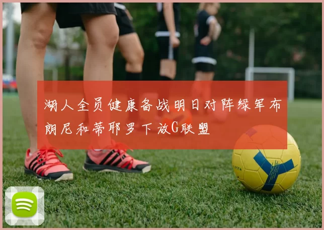 湖人全员健康备战明日对阵绿军布朗尼和蒂耶罗下放G联盟